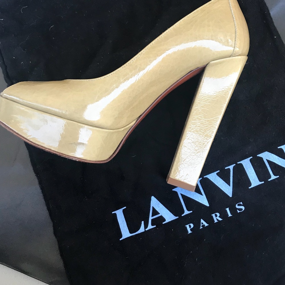 LANVIN ♡ PEEP TOES - Picture 2 of 7